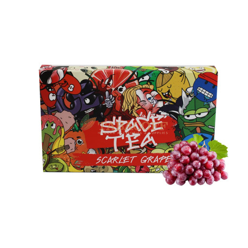 Безтабачна суміш Space Tea Scarlet grape (Виноград) 40 гр